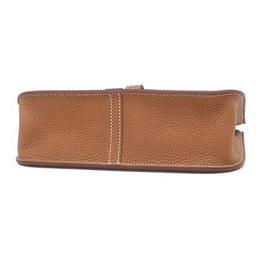 エルメス HERMES アルザン 25 ゴールド トリヨンクレマンス 2WAYバッグ シルバー金具 新品 未使用 茶 ハンドバッグ ショルダー