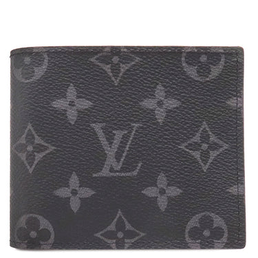 ルイヴィトン LOUIS VUITTON ポルトフォイユ マルコ NM M62545 モノグラムエクリプス モノグラムキャンバス モノグラムエクリプス 二つ折り財布 黒 グレー