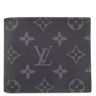ルイヴィトン LOUIS VUITTON ポルトフォイユ マルコ NM M62545 モノグラムエクリプス モノグラムキャンバス モノグラムエクリプス 二つ折り財布 黒 グレー