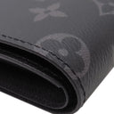 ルイヴィトン LOUIS VUITTON ポルトフォイユ マルコ NM M62545 モノグラムエクリプス モノグラムキャンバス モノグラムエクリプス 二つ折り財布 黒 グレー