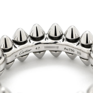カルティエ Cartier クラッシュ ドゥ カルティエ SM B4233100 ホワイトゴールド K18WG #47(JP7) リング 指輪 18K 750 WG 7号