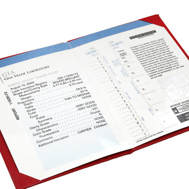 カルティエ Cartier ソリテール 1895 ハーフエタニティ プラチナシルバー Pt950 ダイヤモンド #47(JP7) リング 指輪 ダイヤモンド ブリリアントカット パヴェダイヤ 8号