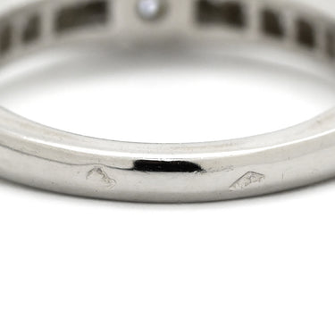 カルティエ Cartier ソリテール 1895 ハーフエタニティ プラチナシルバー Pt950 ダイヤモンド #47(JP7) リング 指輪 ダイヤモンド ブリリアントカット パヴェダイヤ 8号