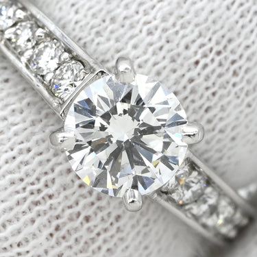 カルティエ Cartier ソリテール 1895 ハーフエタニティ プラチナシルバー Pt950 ダイヤモンド #47(JP7) リング 指輪 ダイヤモンド ブリリアントカット パヴェダイヤ 8号