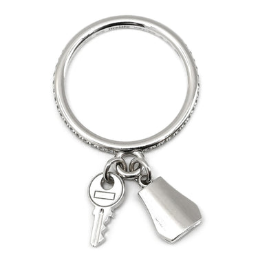 エルメス HERMES ケリー クロシェット PM H221616B ホワイトゴールド K18WG ダイヤモンド #49(JP9) リング 指輪 Au750 18K 18金 ダイヤモンド パヴェ 8.5号