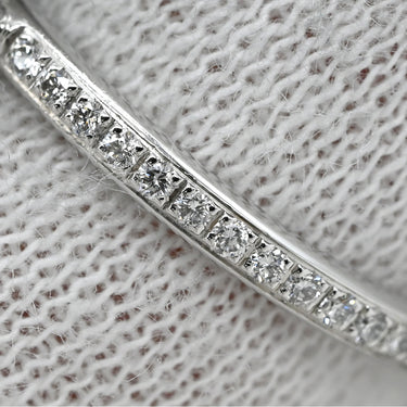 エルメス HERMES ケリー クロシェット PM H221616B ホワイトゴールド K18WG ダイヤモンド #49(JP9) リング 指輪 Au750 18K 18金 ダイヤモンド パヴェ 8.5号