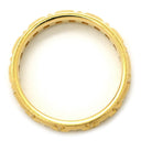 ティファニー Tiffany & Co Tトゥルーリング イエローゴールド K18YG リング 指輪 Au750 18K 18金 T文字 10号