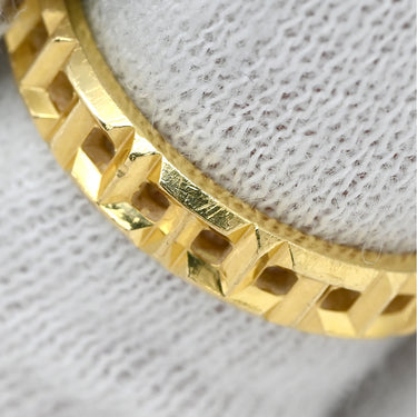 ティファニー Tiffany & Co Tトゥルーリング イエローゴールド K18YG リング 指輪 Au750 18K 18金 T文字 10号