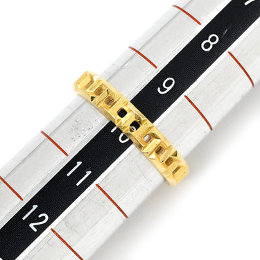 ティファニー Tiffany & Co Tトゥルーリング イエローゴールド K18YG リング 指輪 Au750 18K 18金 T文字 10号