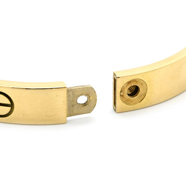 カルティエ Cartier LOVE ラブブレス 旧型 イエローゴールド K18YG #16 ブレスレット 750 18K 18金 バングル