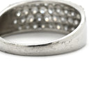 ノンブランド NON BRAND ダイヤモンド 1.0ct プラチナシルバー Pt900 ダイヤモンド リング 指輪 パヴェダイヤ メレ プラチナ900 14号