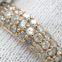 ノンブランド NON BRAND ドーム型ダイヤリング ピンクゴールド K18PG ダイヤモンド リング 指輪 K18 Au750 PG 1.00ct パヴェ ダイヤモンド ドームリング 15号