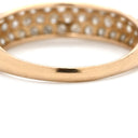 ノンブランド NON BRAND ドーム型ダイヤリング ピンクゴールド K18PG ダイヤモンド リング 指輪 K18 Au750 PG 1.00ct パヴェ ダイヤモンド ドームリング 15号