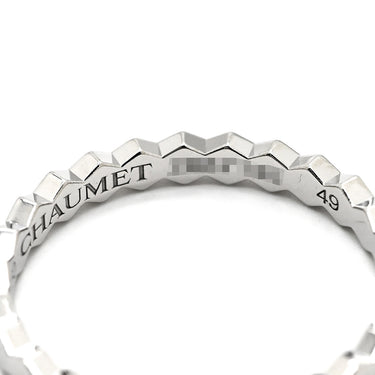 ショーメ CHAUMET ビー ドゥ ショーメ 081930-049 ホワイトゴールド K18WG #49(JP9) リング 指輪 ビーマイラブ ハニカム 9号