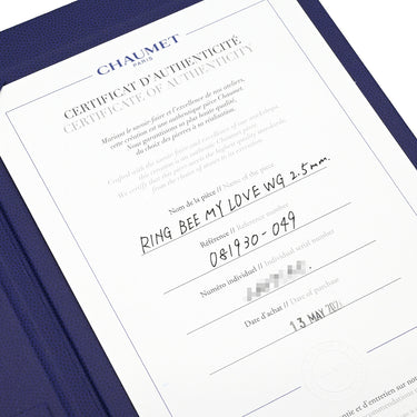 ショーメ CHAUMET ビー ドゥ ショーメ 081930-049 ホワイトゴールド K18WG #49(JP9) リング 指輪 ビーマイラブ ハニカム 9号