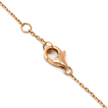 カルティエ Cartier アミュレット ドゥ XS B6044017 ピンクゴールド K18PG ダイヤモンド オニキス ブレスレット 黒 1Pダイヤモンド 750 18金