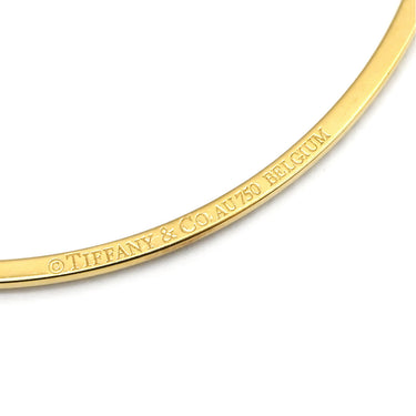 ティファニー Tiffany & Co Tスマイル ペンダント スモール イエローゴールド K18YG ダイヤモンド ネックレス T＆Co. イエローゴールド Au750 18K 18金 ダイヤ T smile