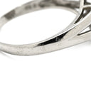 ノンブランド NON BRAND ダイヤモンド 0.50ct プラチナシルバー Pt900 ダイヤモンド リング 指輪 パヴェ フラワー 花モチーフ プラチナ 12.5号