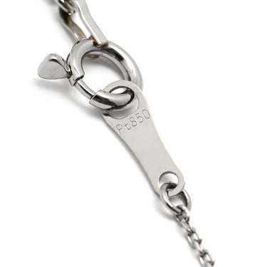 ノンブランド NON BRAND ダイヤ 0.328ct 0.02ct ペンダント プラチナシルバー ダイヤモンド Pt950 Pt850(チェーン) ネックレス 1粒 1石 スイング ラウンドブリリアントカット 3Pメレダイヤ