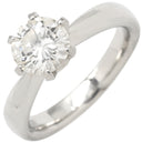 ノンブランド NON BRAND ダイヤ 1.127ct プラチナシルバー Pt900 ダイヤモンド リング 指輪 1P 1石 1粒 大粒 6本立爪 ソリティア Pt900 プラチナ エンゲージ 10号