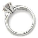 ノンブランド NON BRAND ダイヤ 1.127ct プラチナシルバー Pt900 ダイヤモンド リング 指輪 1P 1石 1粒 大粒 6本立爪 ソリティア Pt900 プラチナ エンゲージ 10号