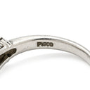 ノンブランド NON BRAND ダイヤモンド 1.033ct プラチナシルバー Pt900 ダイヤモンド リング 指輪 1石 1粒 プラチナ ペアシェイプ 14号