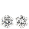 ノンブランド NON BRAND ダイヤモンド 0.309/0.305ct SI2 プラチナシルバー Pt900 ダイヤモンド ピアス 1粒 1P ブリリアントカット プラチナ 両耳用 スタッド