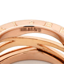 ブルガリ BVLGARI ビーゼロワン B-zero1 レジェンド 3バンドリング 353561 ピンクゴールド K18PG #50(JP10) リング 指輪 750 18金 PG 9号