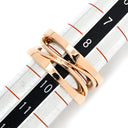 ブルガリ BVLGARI ビーゼロワン B-zero1 レジェンド 3バンドリング 353561 ピンクゴールド K18PG #50(JP10) リング 指輪 750 18金 PG 9号