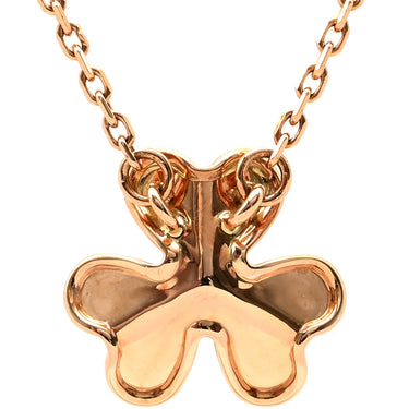 ヴァンクリーフアーペル Van Cleef & Arpels フリヴォル ペンダント ミニ VCARP7S800 ローズゴールド K18PG ルビー ネックレス ピンクゴールド 18K 750 PG