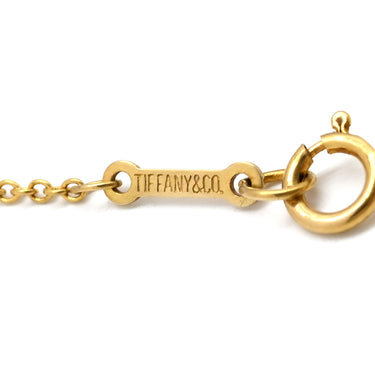 ティファニー Tiffany & Co ビーン デザイン ペンダント イエローゴールド K18YG ネックレス Au750 18K 18金 エルサペレッティ