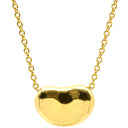 ティファニー Tiffany & Co ビーン デザイン ペンダント イエローゴールド K18YG ネックレス 750YG 18金 エルサペレッティ