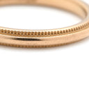 ティファニー Tiffany & Co ミルグレイン バンドリング 2mm ローズゴールド K18PG リング 指輪 ピンクゴールド 18K 750 RG PG T＆Co. 6号