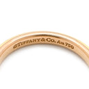 ティファニー Tiffany & Co ミルグレイン バンドリング 2mm ローズゴールド K18PG リング 指輪 ピンクゴールド 18K 750 RG PG T＆Co. 6号