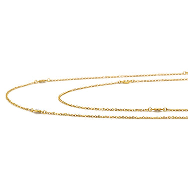 ティファニー Tiffany & Co バイザヤード スプリンクル 9Pダイヤモンド 60152575 イエローゴールド K18YG ダイヤモンド ネックレス 9石 AU750 T&Co. エルサペレッティ