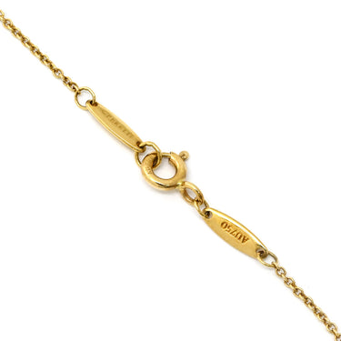 ティファニー Tiffany & Co バイザヤード スプリンクル 9Pダイヤモンド 60152575 イエローゴールド K18YG ダイヤモンド ネックレス 9石 AU750 T&Co. エルサペレッティ