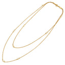 ティファニー Tiffany & Co バイザヤード スプリンクル 9Pダイヤモンド 60152575 イエローゴールド K18YG ダイヤモンド ネックレス 9石 AU750 T&Co. エルサペレッティ