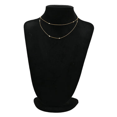 ティファニー Tiffany & Co バイザヤード スプリンクル 9Pダイヤモンド 60152575 イエローゴールド K18YG ダイヤモンド ネックレス 9石 AU750 T&Co. エルサペレッティ