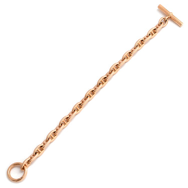 エルメス HERMES シェーヌダンクル TPM ローズゴールド K18PG ブレスレット ピンクゴールド 22コマ 18K 750 PG