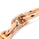 エルメス HERMES シェーヌダンクル TPM ローズゴールド K18PG ブレスレット ピンクゴールド 22コマ 18K 750 PG