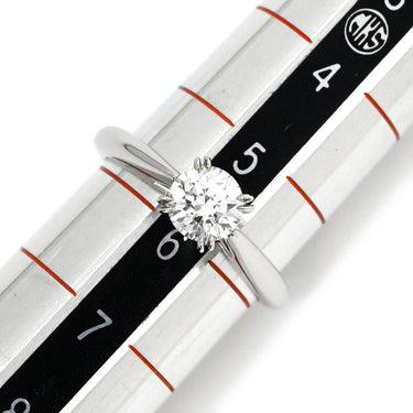 ハリーウィンストン Harry Winston ラウンドカット ソリティア リング RGDPRD005NSS プラチナシルバー Pt950 ダイヤモンド リング 指輪 1P 1石 1粒 ダイヤ エンゲージ ブライダル 6号