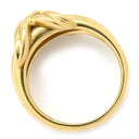 ティファニー Tiffany & Co シグネチャー イエローゴールド K18YG リング 指輪 750 18K 18金 YG 7.5号