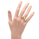 ティファニー Tiffany & Co シグネチャー イエローゴールド K18YG リング 指輪 750 18K 18金 YG 7.5号