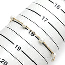 ミキモト MIKIMOTO パール ブレスレット イエローゴールド K14YG パール ブレスレット MIKIMOTO ステーションブレス 真珠 14K 14金 585