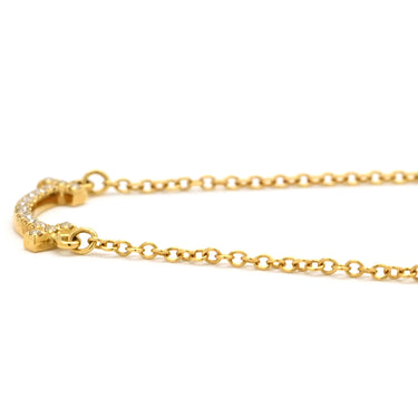 ティファニー Tiffany & Co Tスマイル ミニ ダイヤペンダント イエローゴールド K18YG ネックレス ダイヤモンド Au750 18K 750 YG Tiffany T smile