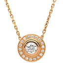 カルティエ Cartier ダムール ピンクゴールド K18PG ダイヤモンド ネックレス ダイヤモンド 18K 750 PG