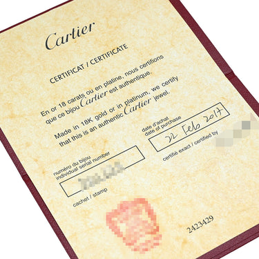 カルティエ Cartier ダムール ピンクゴールド K18PG ダイヤモンド ネックレス ダイヤモンド 18K 750 PG