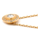 カルティエ Cartier ダムール ピンクゴールド K18PG ダイヤモンド ネックレス ダイヤモンド 18K 750 PG