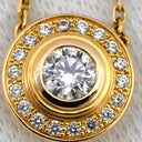 カルティエ Cartier ダムール ピンクゴールド K18PG ダイヤモンド ネックレス ダイヤモンド 18K 750 PG