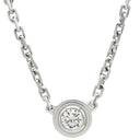 カルティエ Cartier ダムール XS B7224515 ホワイトゴールド K18WG ダイヤモンド ネックレス ダイヤモンド 18K 750 WG